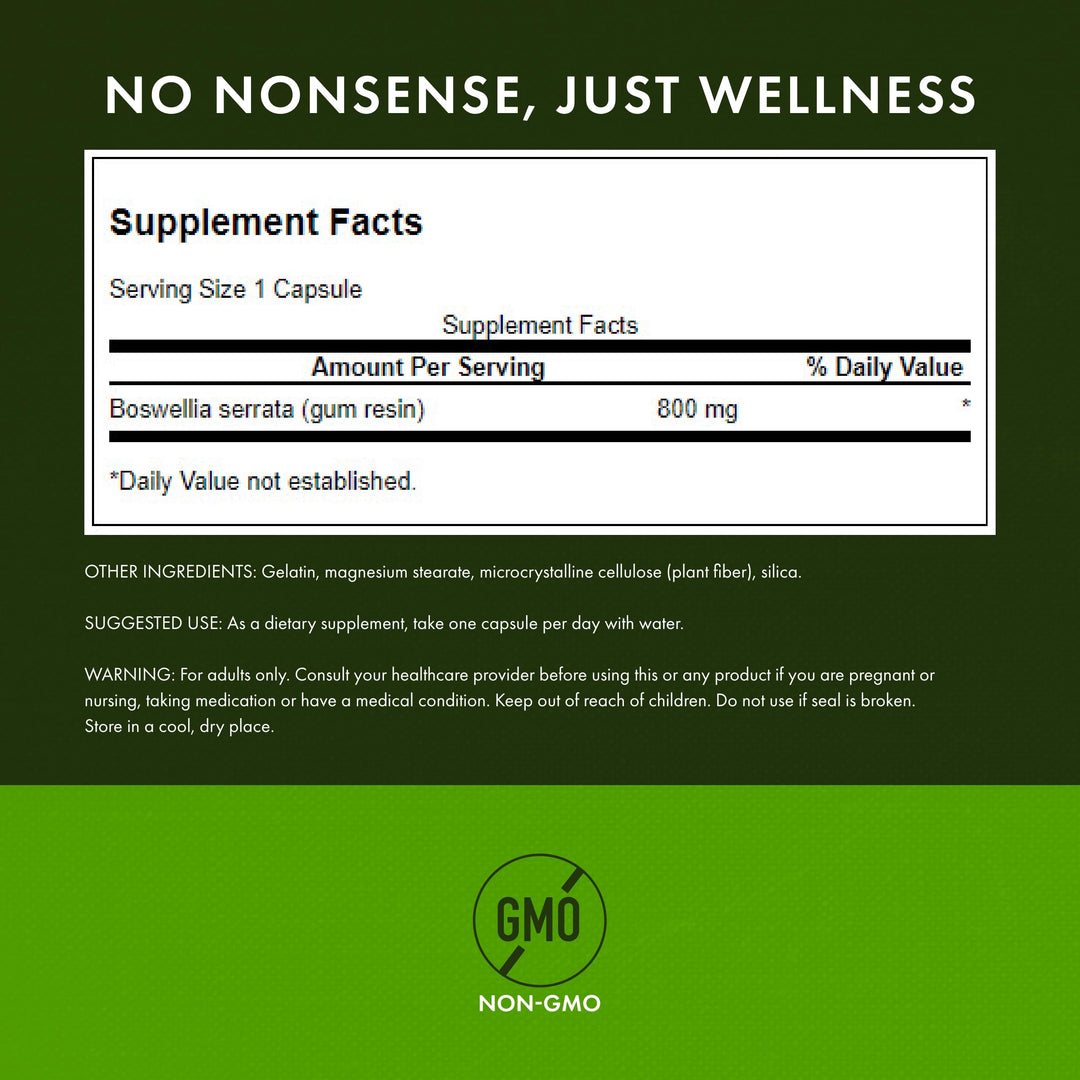 Swanson Double Strength Boswellia - Herbal Supplement P