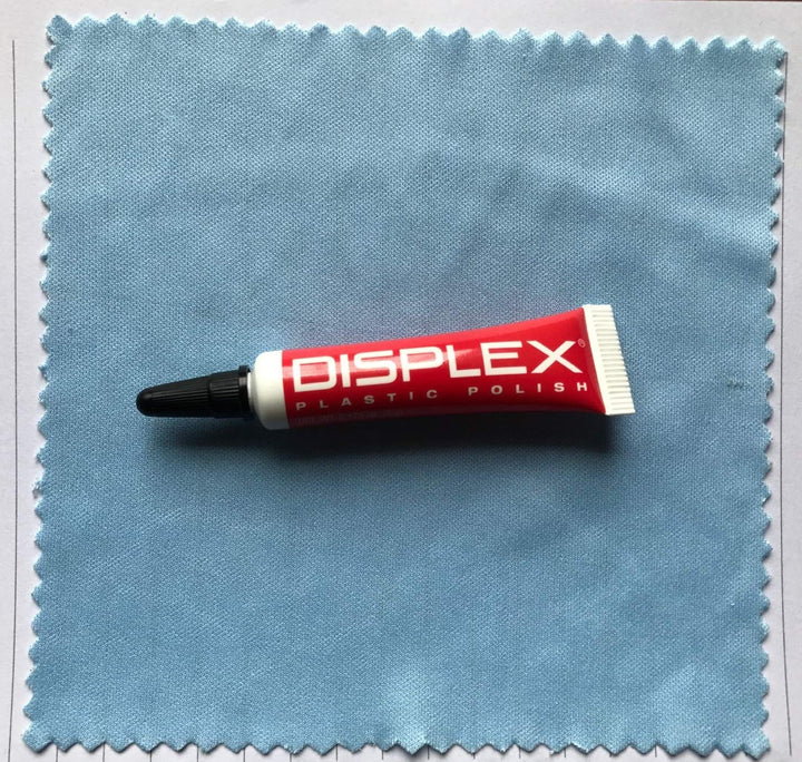 Displex Display Polish Revitalizer Scratch Remover for Cell Phone LCD Screens w/ Microfiber Cloth
