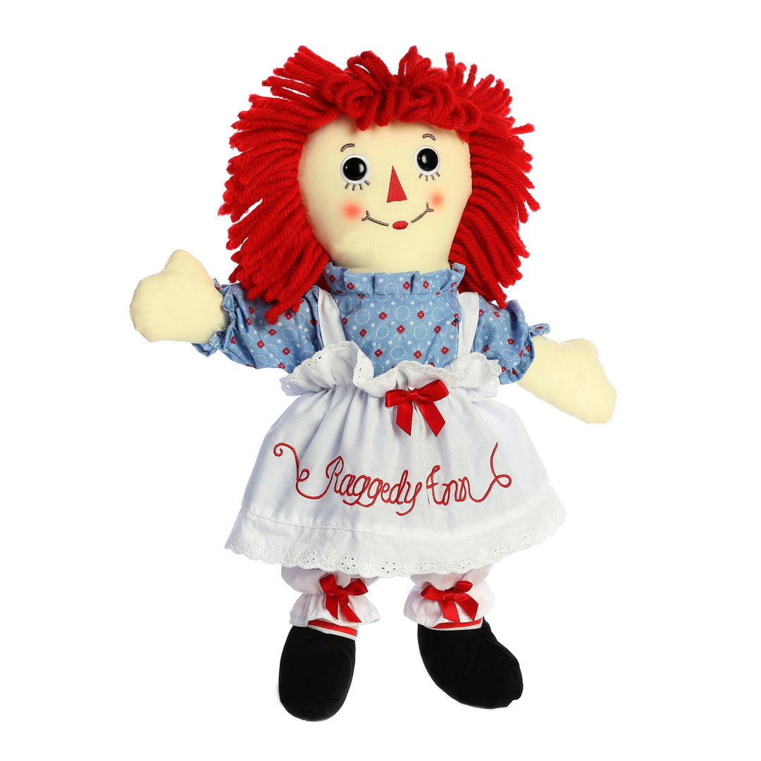 ® Timeless Raggedy Ann &amp; Raggedy Andy® Raggedy Ann Classic Stuffed Animal - Cherished Memories - Lasting Play - Multicolor 16 Inches