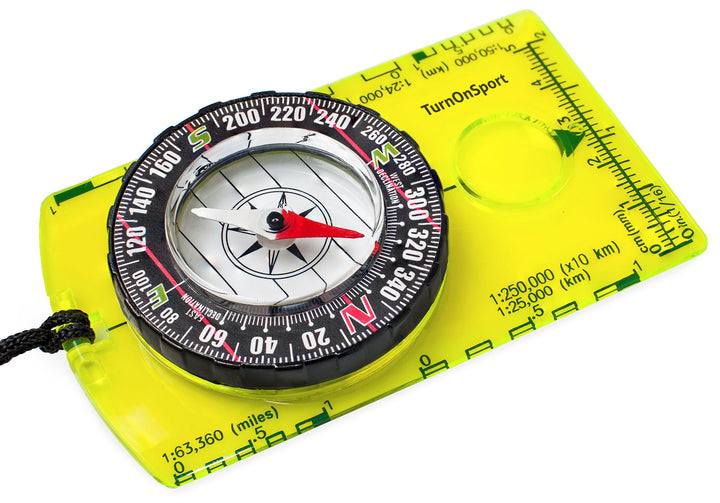 Orienteering Compass Hiking Backpacking Compass | Advanced Scout Compass Camping Navigation - Boy Scout Compass for Kids | Professional Field Compass for Map Reading - Best Survival Gifts