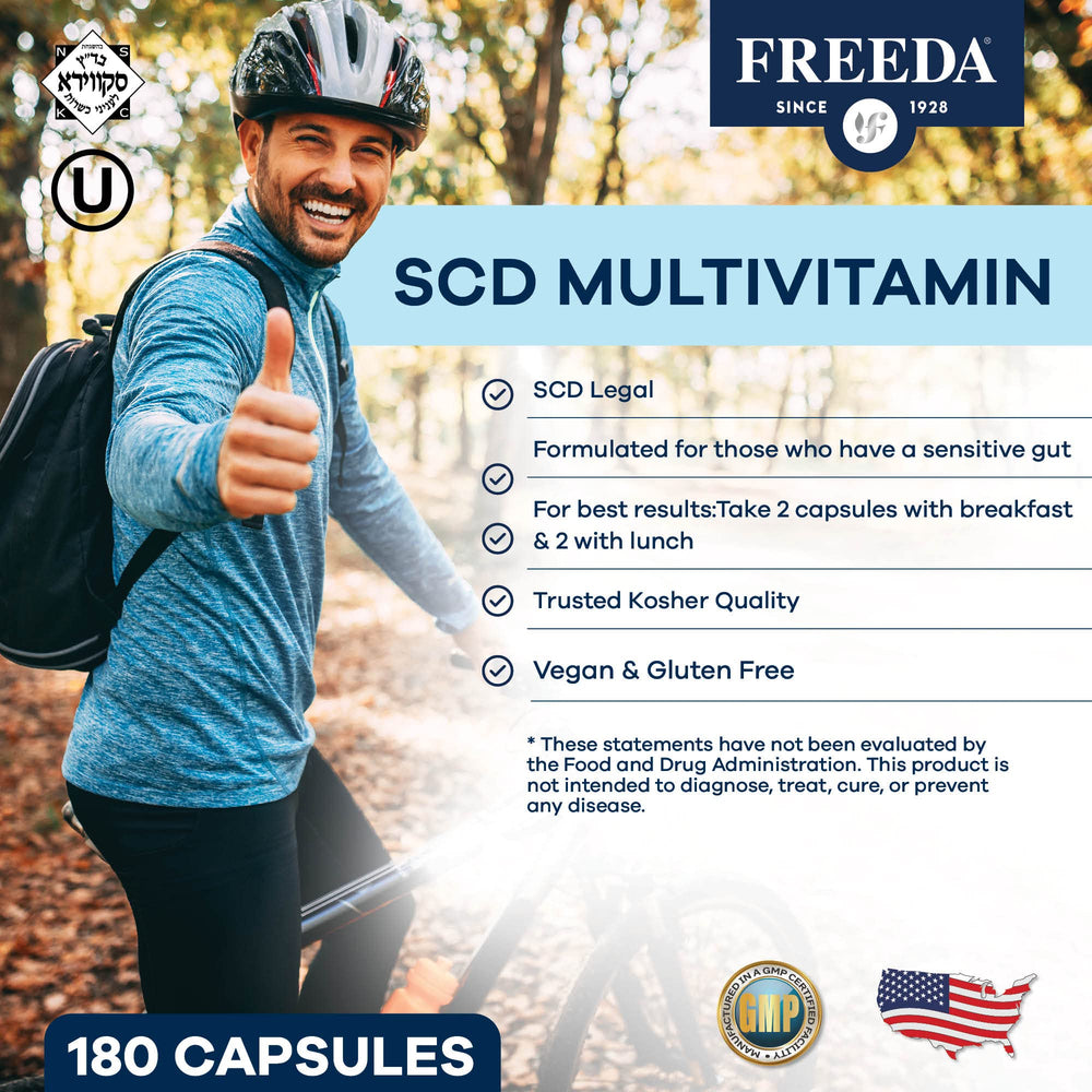 FREEDA Multivitamin – SCD Multivitamin - Kosher Multi V