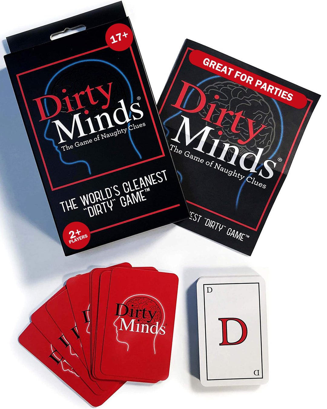 Travel Dirty Minds - Funny Card Games for Adults, Hilarious Party Games for Game Night, Couples Games, Date Night