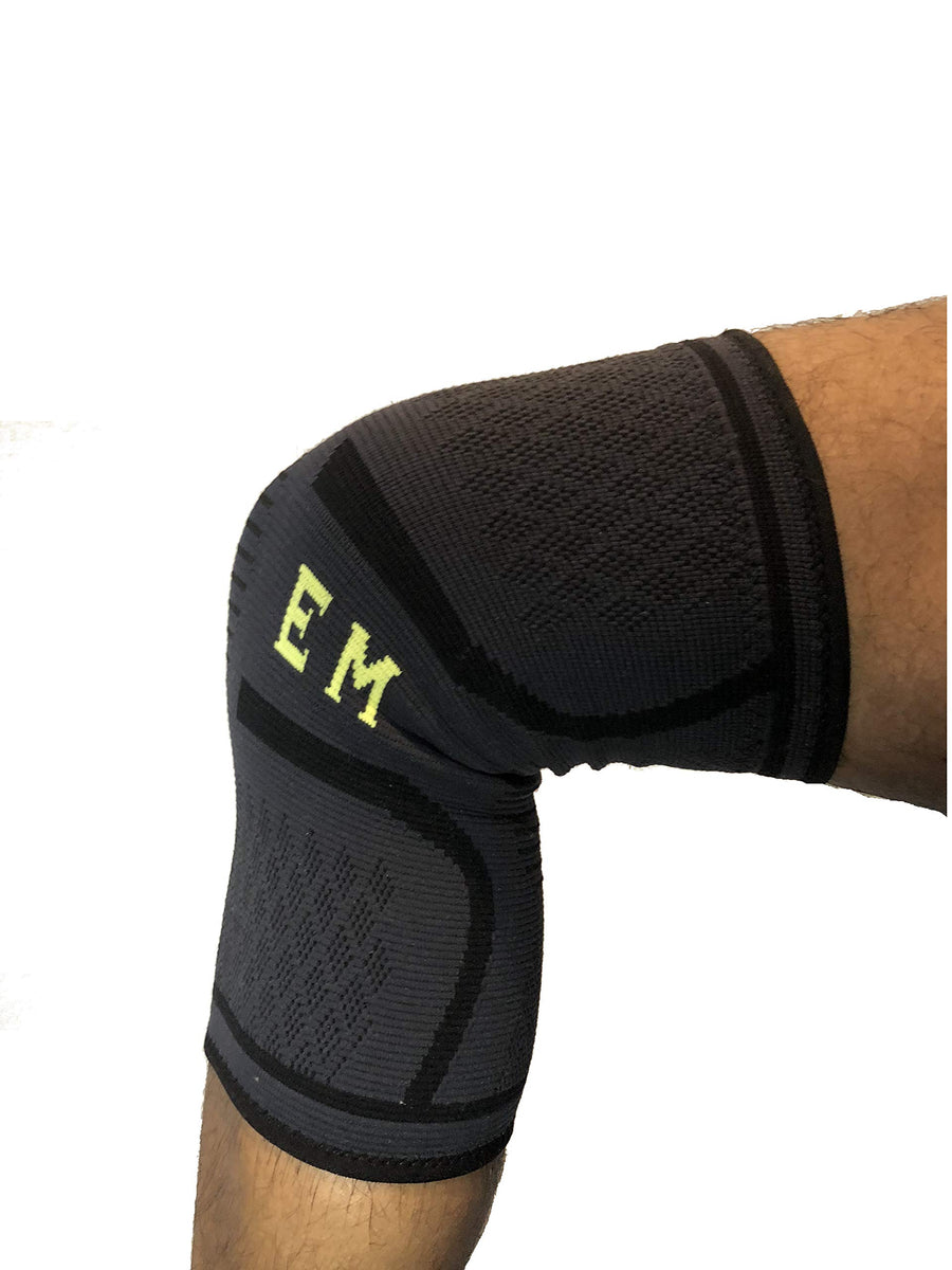Knee Brace Support Compression Sleeves, 2 Pieces, ACL, 