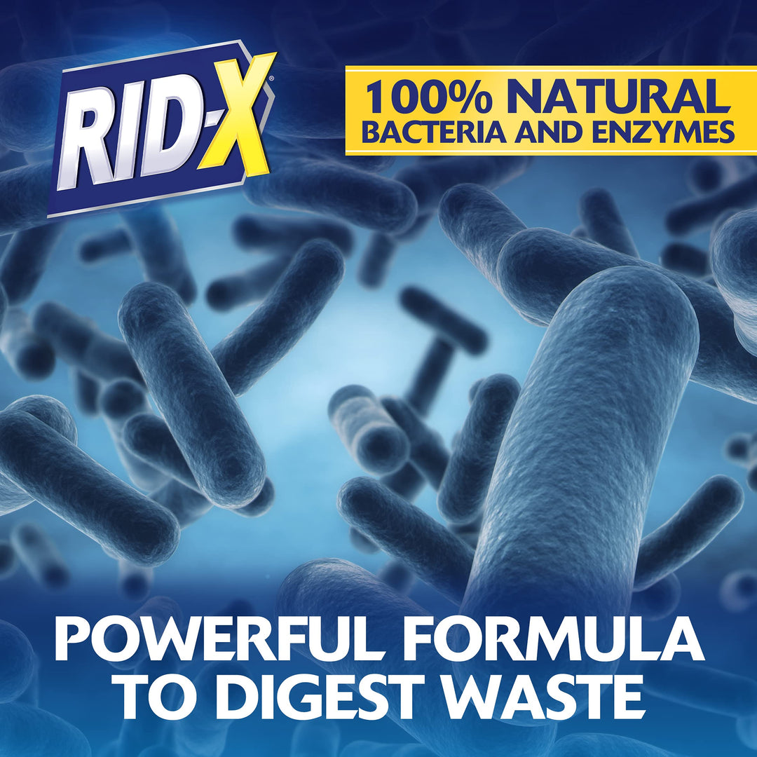 Rid-X Septic Tank System Treatment, 2-Dose Powder, 19.6