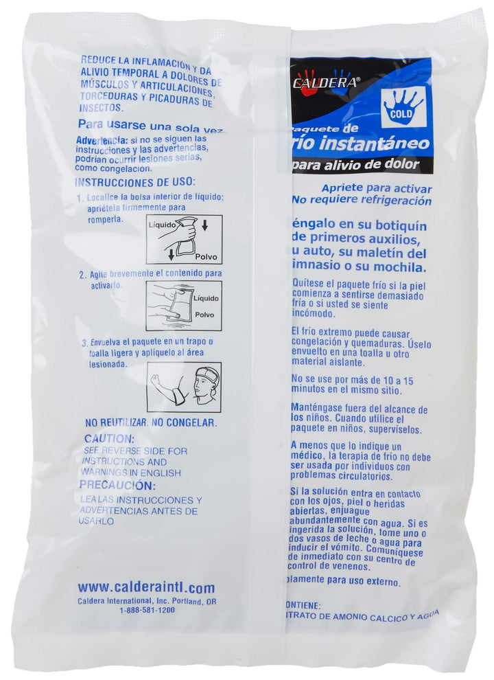 Caldera Instant Cold Pack, 2-Pack