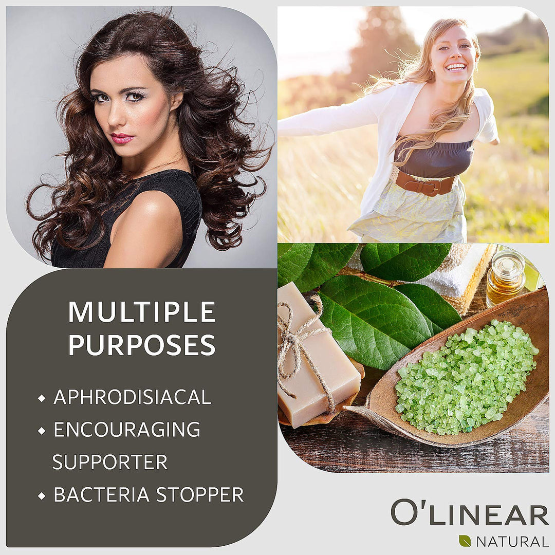 Rosemary essential oil in bottle O'linear 10 ml