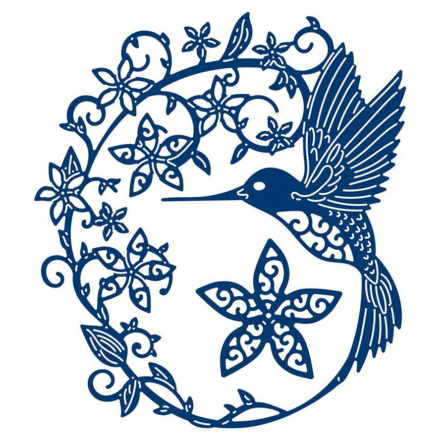 Bird Metal Die Cuts,Flower Wedding Leaves Nature Border Cutting Dies Cut Stencils for DIY Scrapbooking Photo Album Decorative Embossing Paper Dies for Scrapbooking Card Making