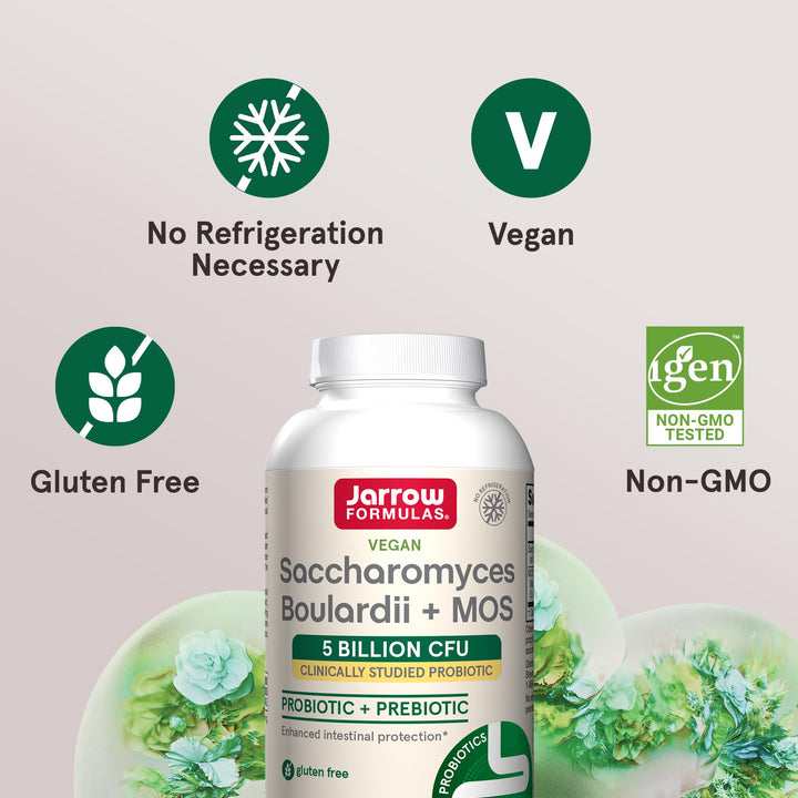 Formulas, Saccharomyces Boulardii + MOS, 90 Veggie Caps