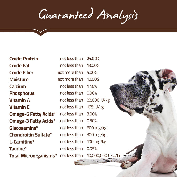 Natural Dry Dog Food, Large &amp; Giant Breed Adult Recipe, 30-Pound Bag