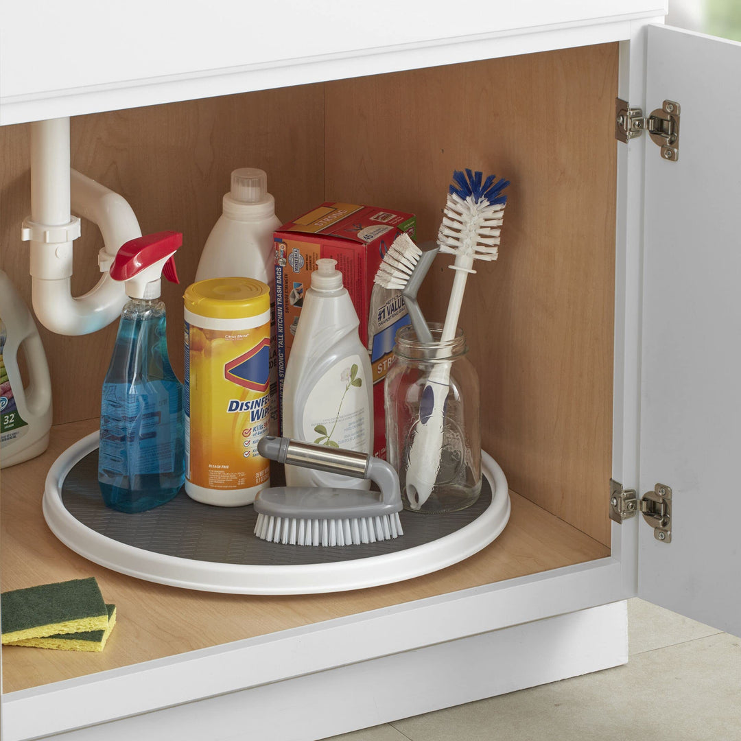 Copco 255-0186 Non-Skid Pantry Cabinet Lazy Susan Turnt