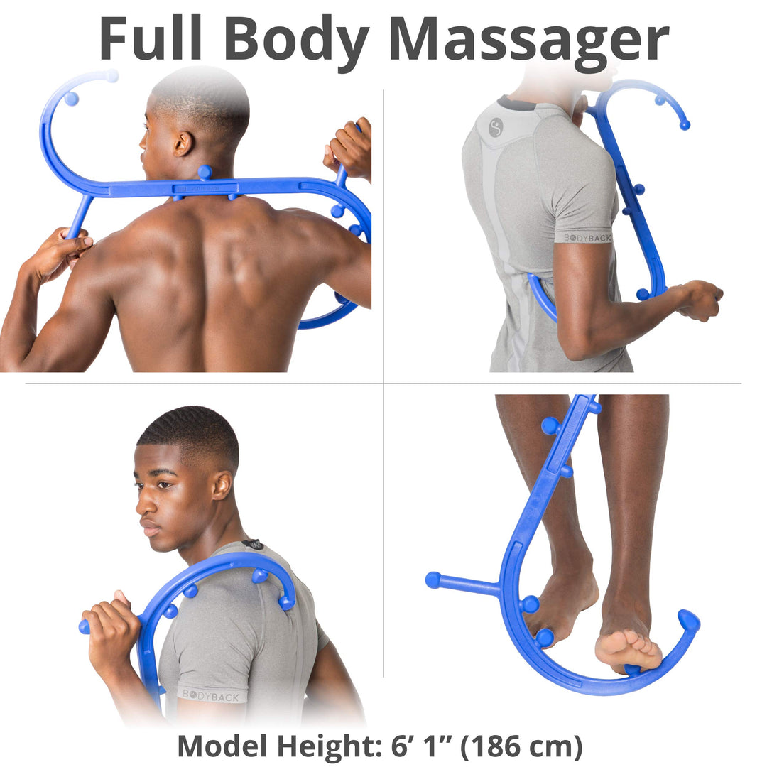 Company&#39;s Duo Self Massage Tool Bundle: Buddy Trigger Point Massage Tool and Buddy Mini - (Mini Color May Vary)