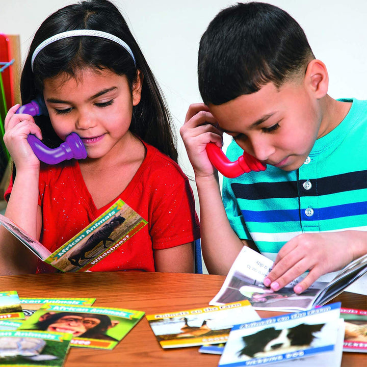 Whisper Phones for Reading [4 Pack] Auditory Feedback, 