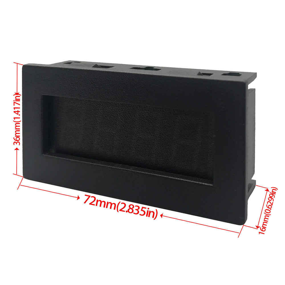 DIGITEN 4 Digital Green LED Tachometer RPM Speed Meter 