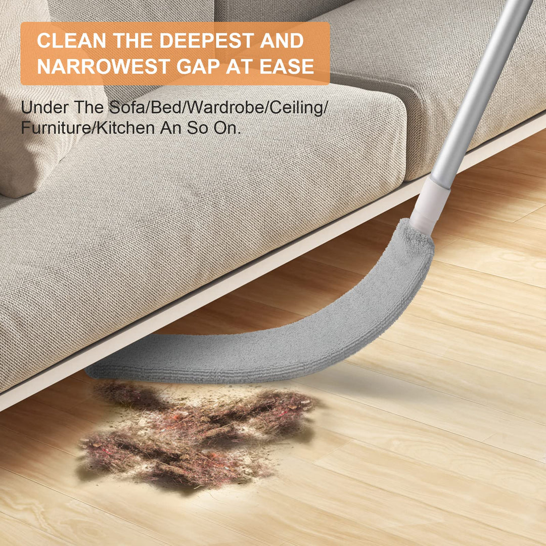 Retractable Gap Dust Cleaner Brush with Extension Pole 
