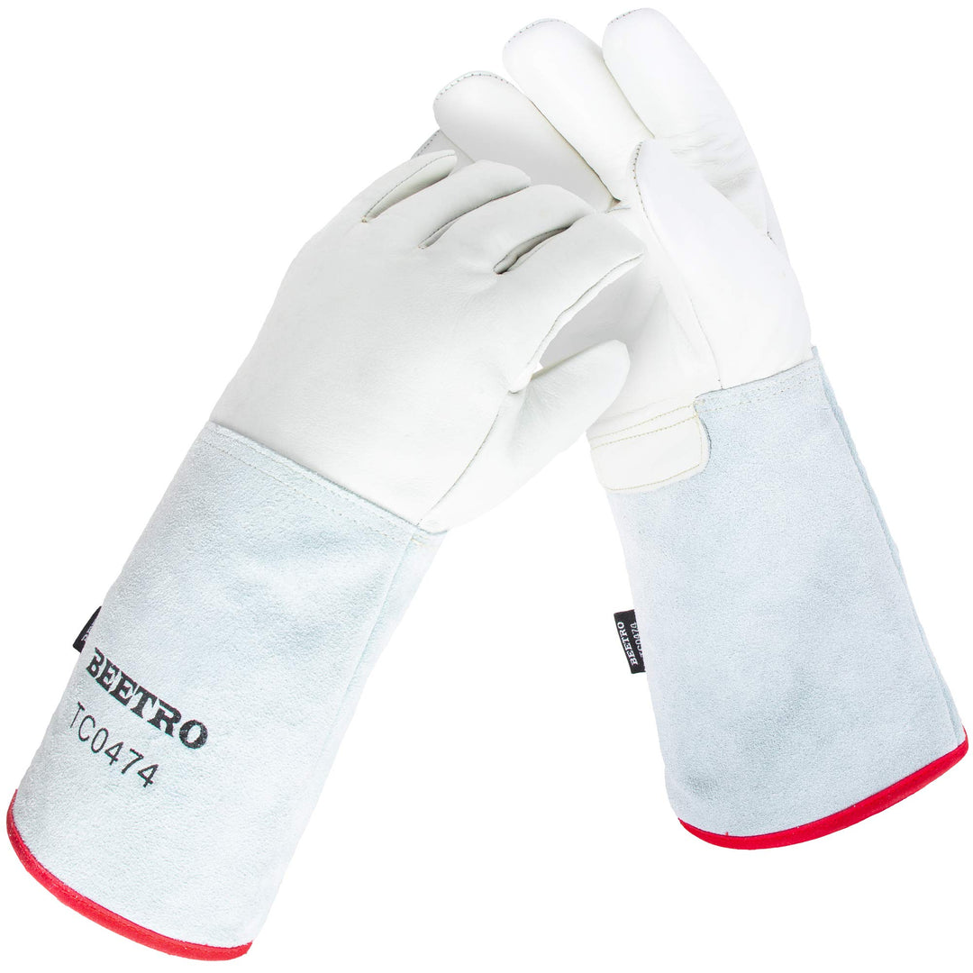 -292— -418/-180— -250 or Above Antifreeze Gloves for Dry Ice Handling Liquid Nitrogen Low Temperature Resistant Sponge Inner 14 Inch