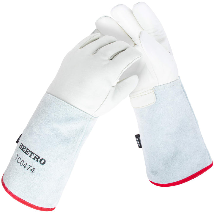 -292— -418/-180— -250 or Above Antifreeze Gloves for Dry Ice Handling Liquid Nitrogen Low Temperature Resistant Sponge Inner 14 Inch