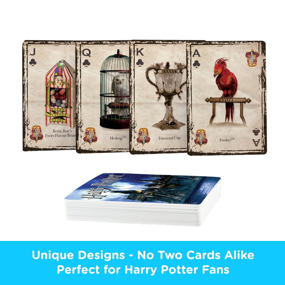 AQUARIUS Harry Potter Playing Cards - HP Themed Deck of