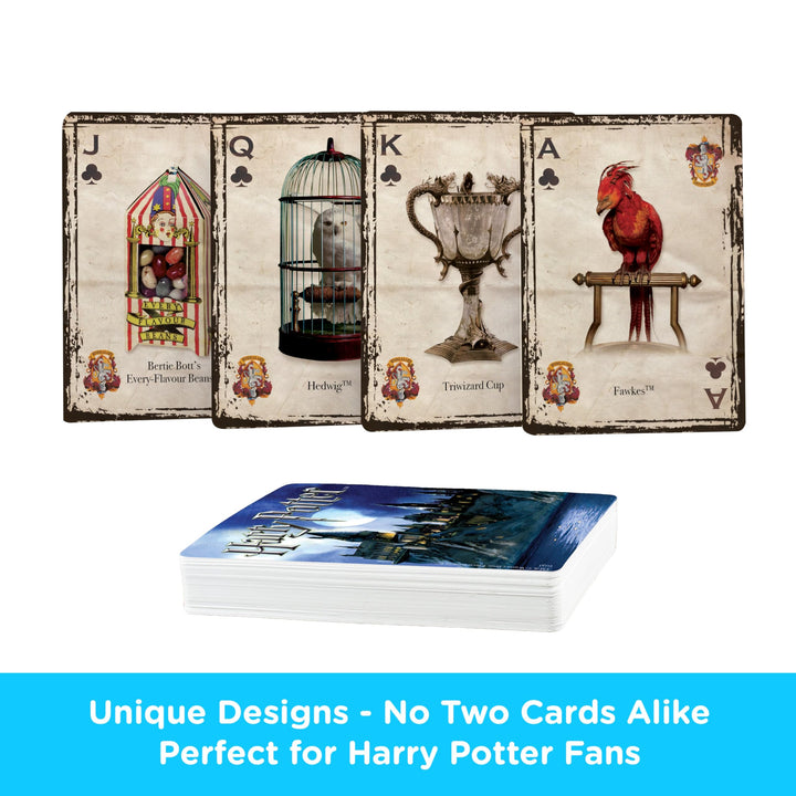 AQUARIUS Harry Potter Playing Cards - HP Themed Deck of