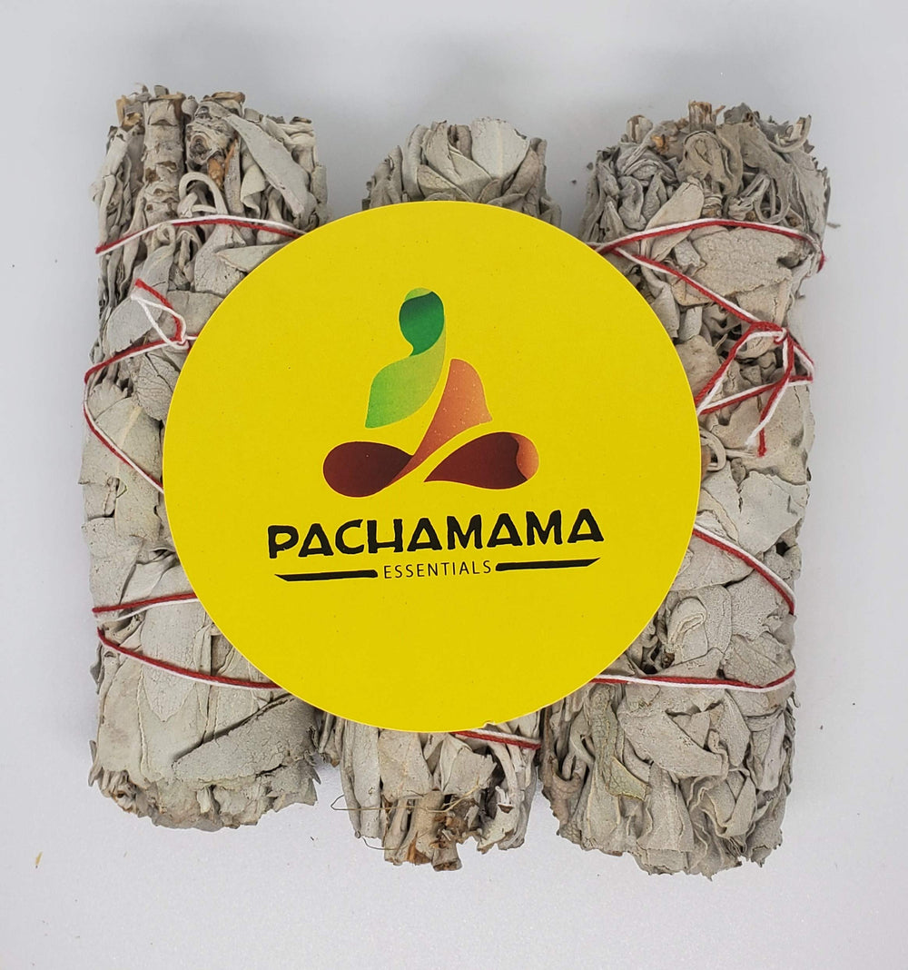 Organic California White Sage Smudge Bundles Sticks 4-5