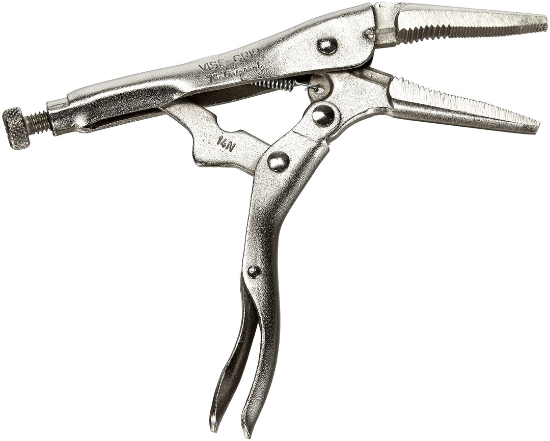 VISE-GRIP Original Locking Pliers, Long Nose, 4-Inch (1602L3), 100mm