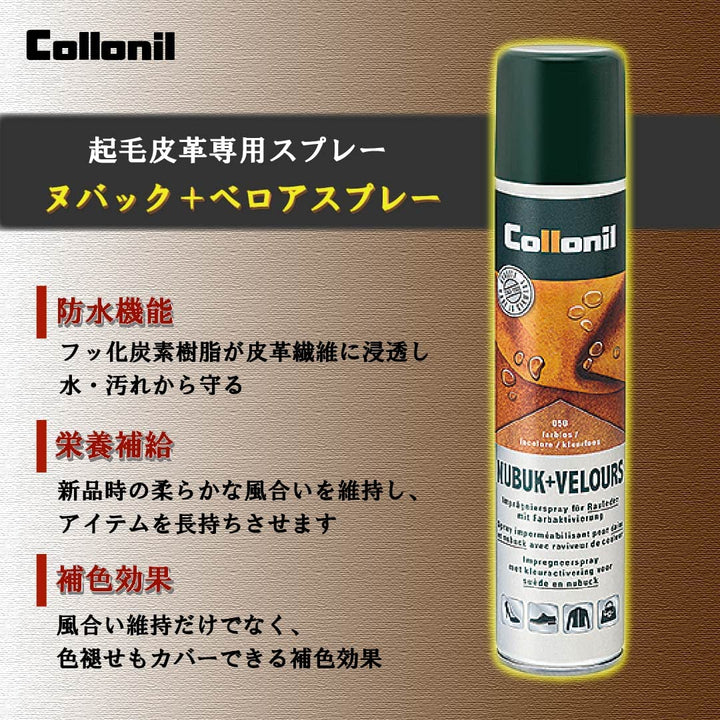 Suede and Nubuck Spray – Waterproofing and Protecting Spray 200ml - Black - Designed to Protect and Refresh the Color Suede and Nubuck