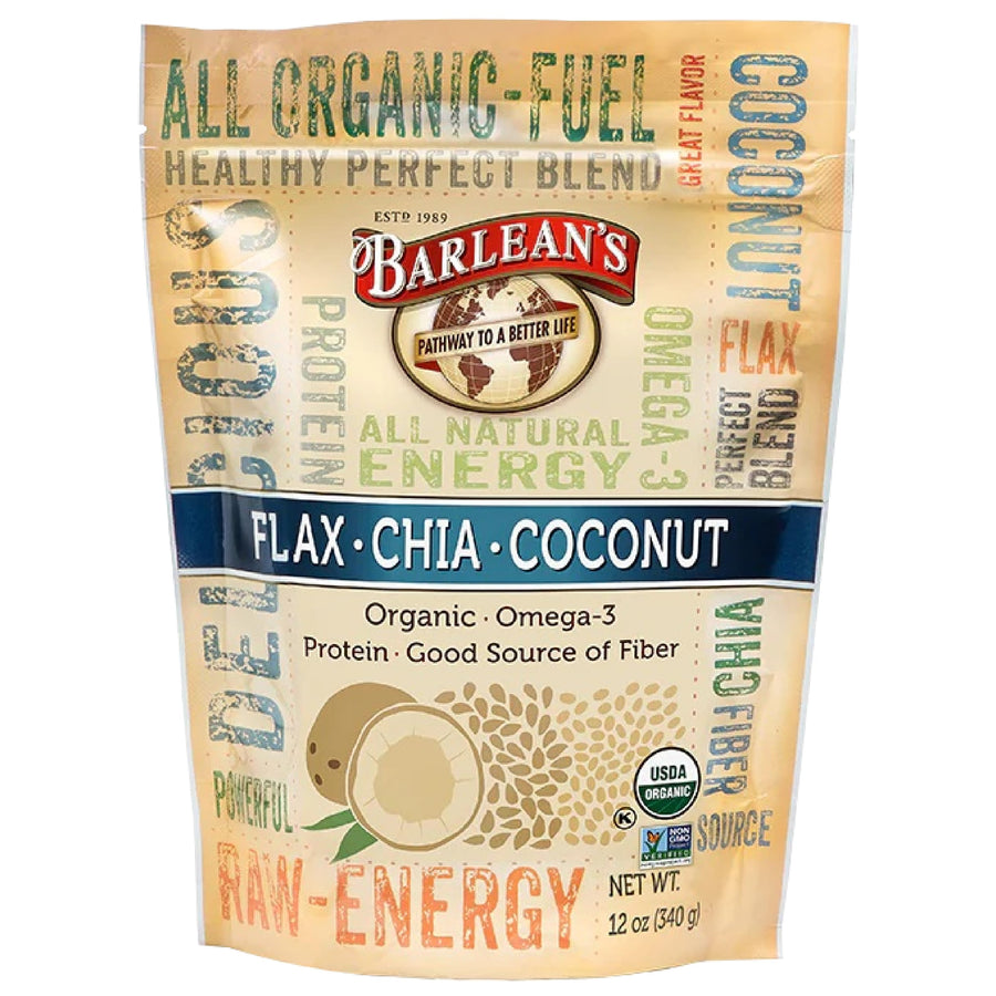 Barlean's Organic Flax Chia Coconut Seed Blend with