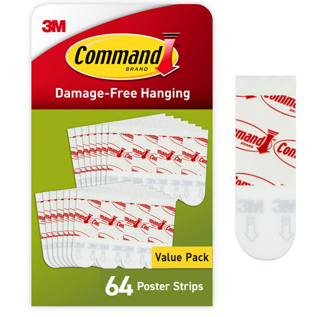 Command Poster Strips, 64 Command Strips Damage Free Ha