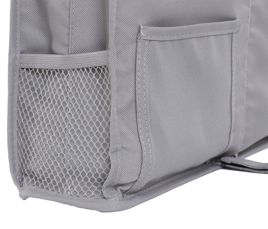 Bedside Storage Caddy, Bunk Bed Organizer Bed Storage Pocket Bedside Organizer Hanging Bed Storage Caddy for College Dorm Room, Hospital Bed Rails, Baby Bed, Camp (White)