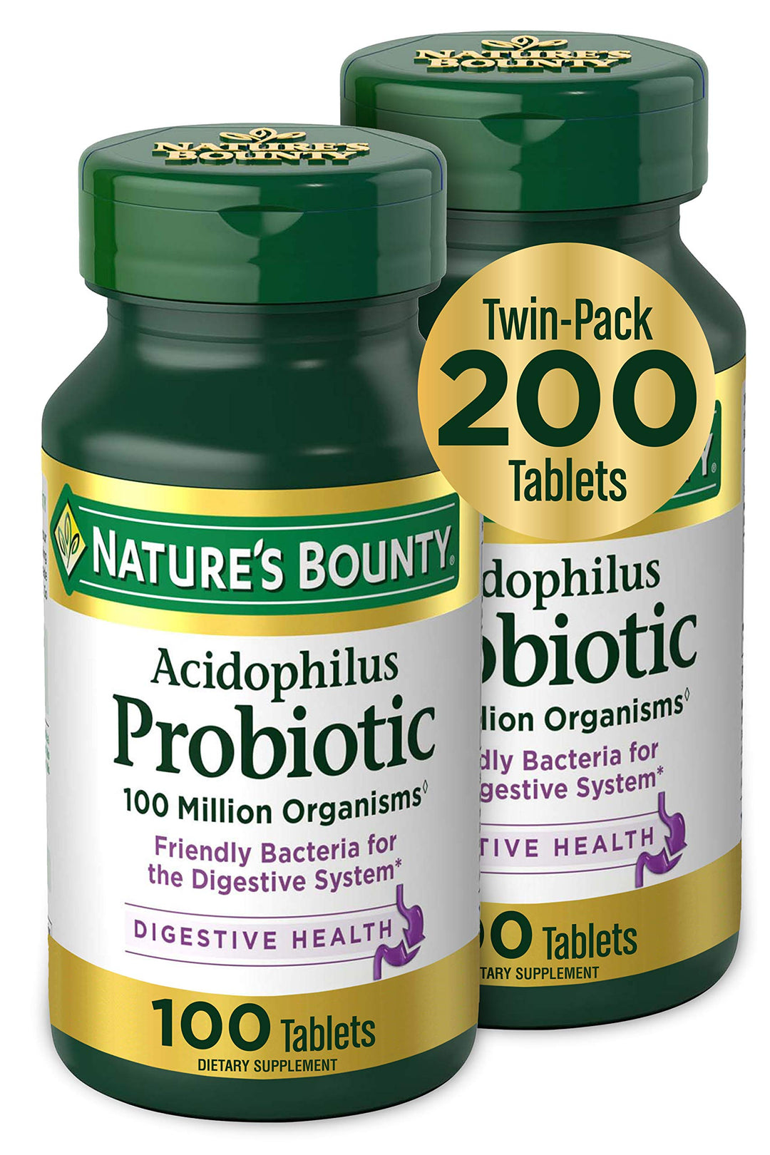 Nature&#39;s Bounty Acidophilus Probiotic, Daily Pr
