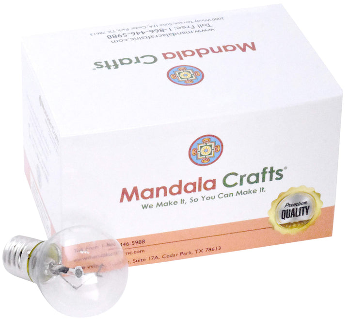 Lava Lamp Light Bulb 25 Watt S11 E17 120v Glitter Lamp Bulb - Lava Lamp Replacement Bulb 25w – Dimmable Warm White Lava Light Bulb for Lava Lamp 6-Pack