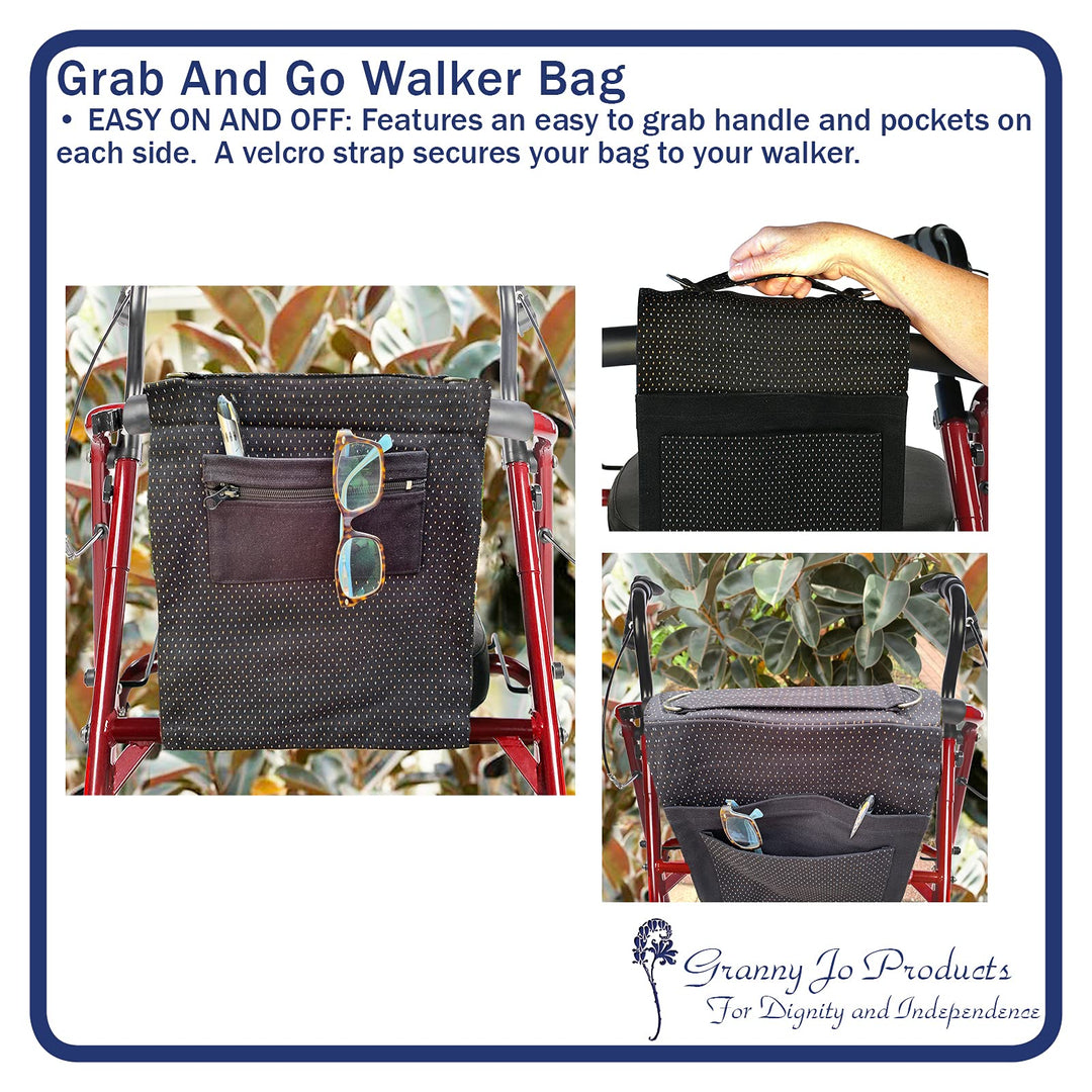 Granny Jo Products Grab and Go Walker Bag