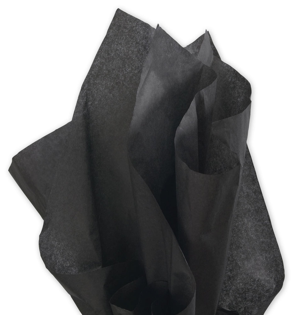 Premium Quality Gift Wrap Paper Black Bulk Tissue 15X20