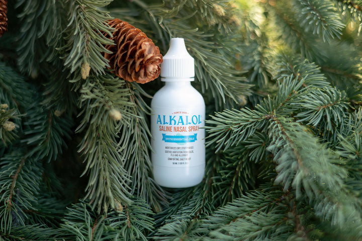 Alkalol Company - Saline Nasal Spray With Essential Oil