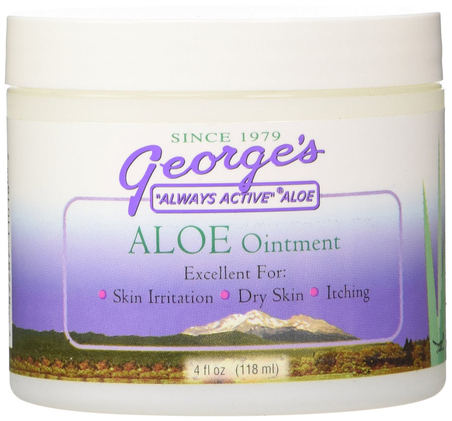 George's Aloe Vera Ointment, 4 Ounce