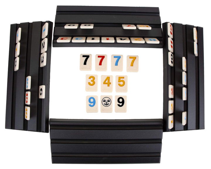 Rummikub Large Numbers Edition - The Original Rummy Tile Game Blue, 5
