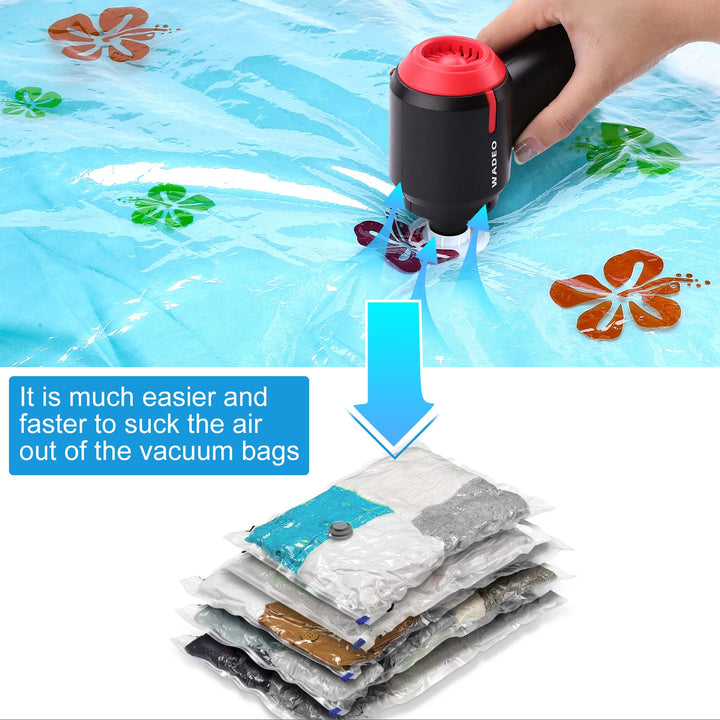 Car Vacuum, Car Vacuum Cordless Rechargeable, Handheld Vacuum Cordless, Dust Buster, Air Blower and Vacuum Pump 3 in 1 for Car, Home, Office, Pet Hair Cleaning