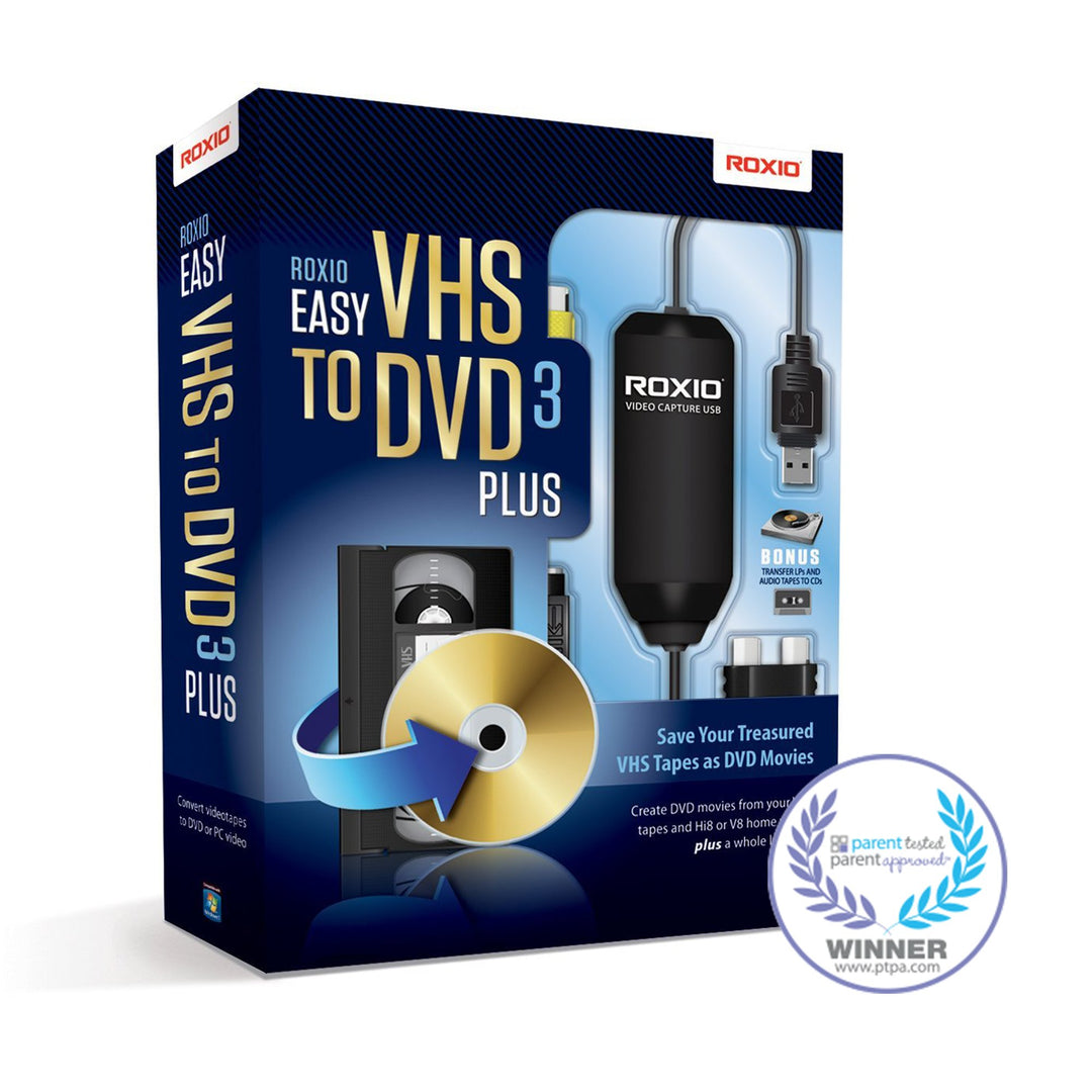 [Old Version] Roxio Easy VHS to DVD 3 Plus Video Conver