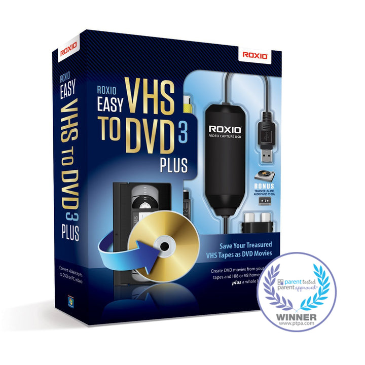 [Old Version] Roxio Easy VHS to DVD 3 Plus Video Conver