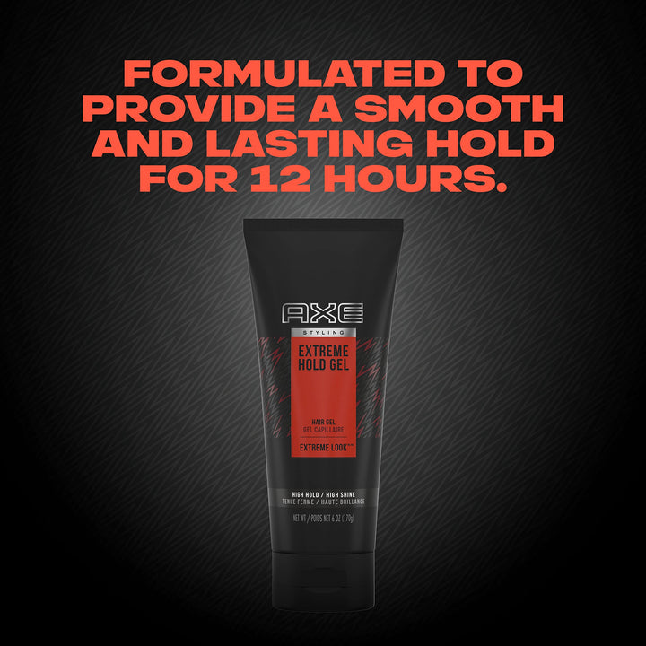 AXE Spiked Up Look Hair Gel Extreme Hold 6 oz