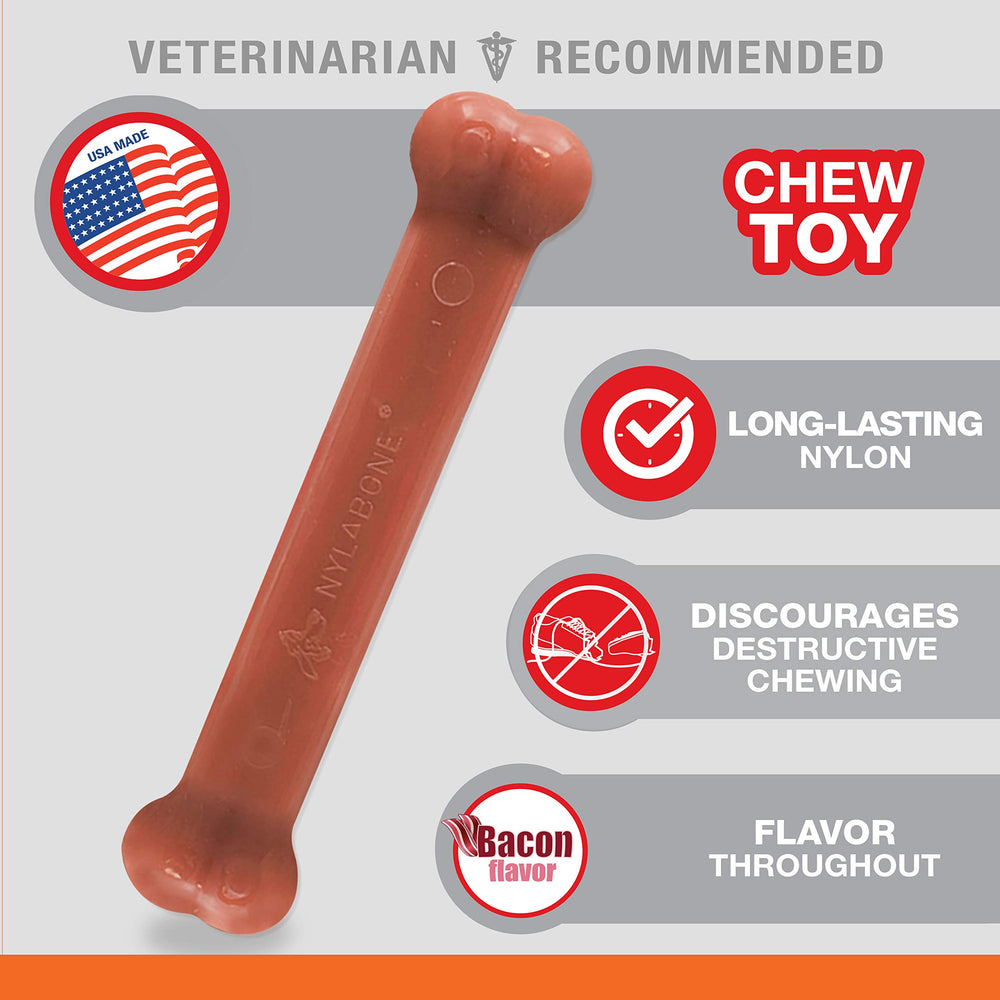 Power Chew Classic Bone Chew Toy for Dogs, Durable Dog Toys for Aggressive Chewers, Bacon Flavor, Large/Giant - Up to 50 lbs. (1 Count)