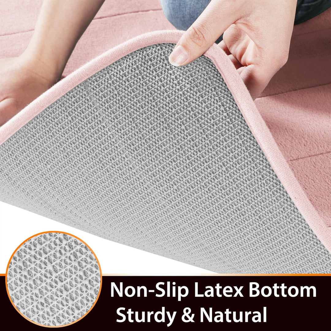 Yimobra Memory Foam Bath Mat Rug, 24 x 17 Inches, Comfo