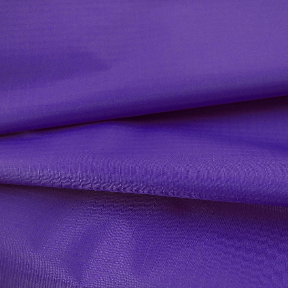 Purple Ripstop Nylon Fabric 40 Denier, Pre-Cut Piece 1-Yard: 60x36, Ultra-Light Airtight PU Coating Water Repellent