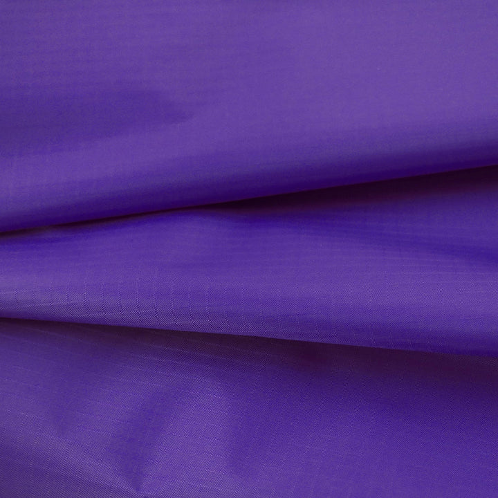 Purple Ripstop Nylon Fabric 40 Denier, Pre-Cut Piece 1-Yard: 60x36, Ultra-Light Airtight PU Coating Water Repellent