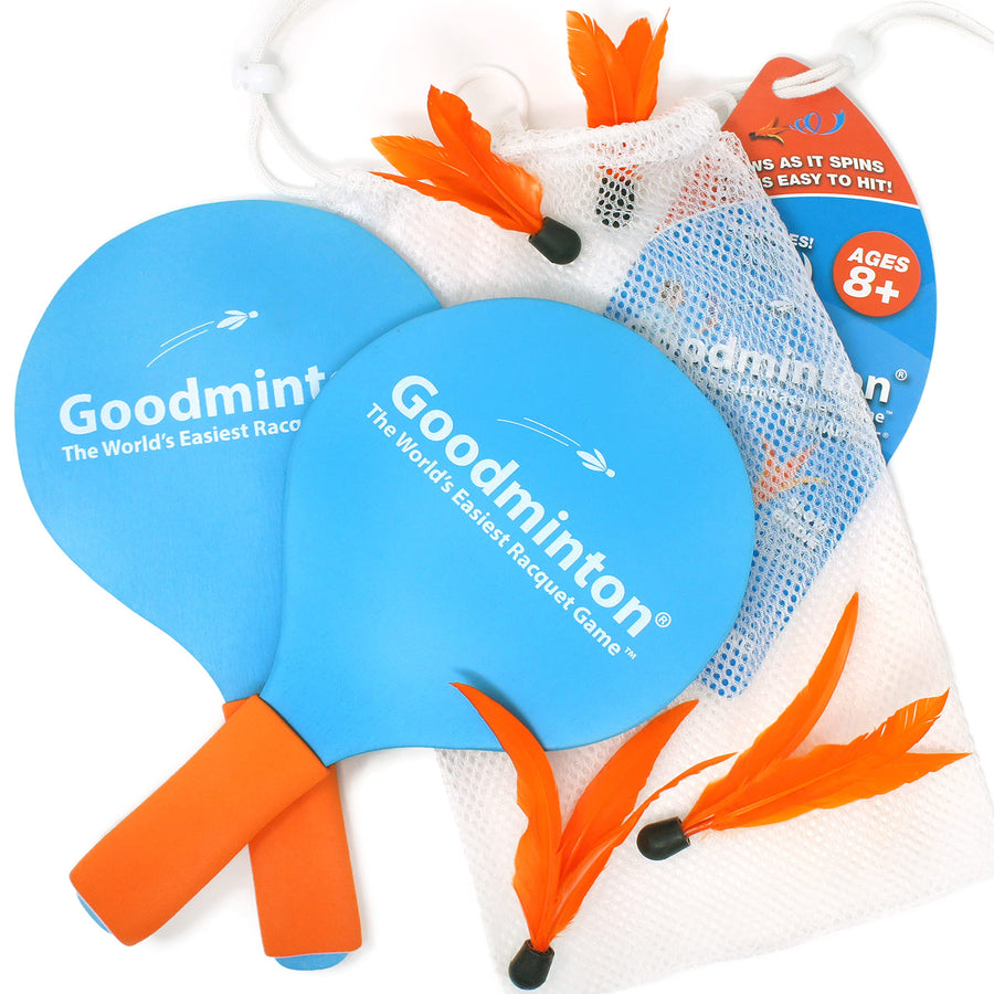 - The World's Easiest Racquet Game - an Indoor Outdoor Year-Round Fun Paddle Game Set for Boys, Girls, and People of All Ages