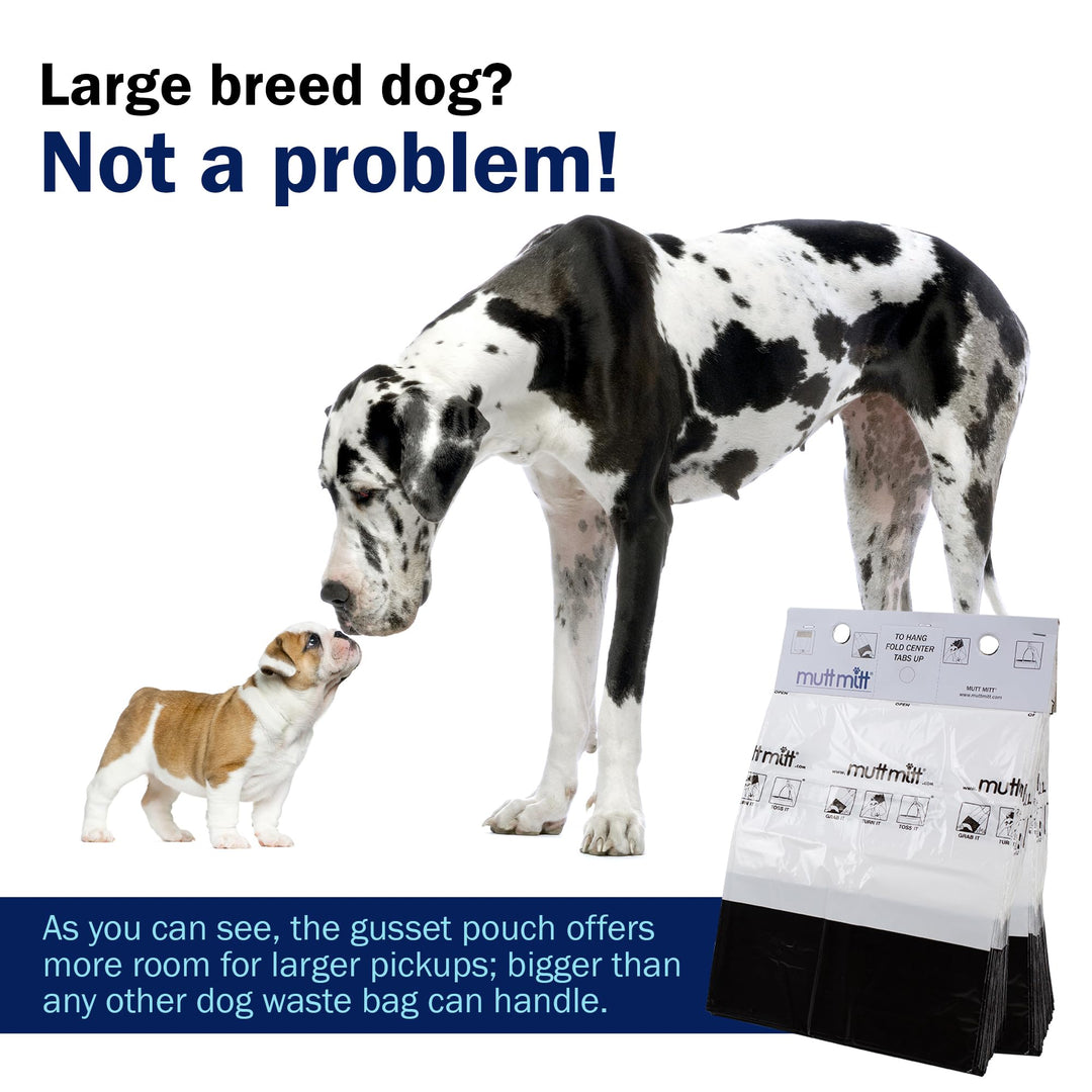 2-ply Dog Waste/Poop Pick Up Bag on hanger cards, 800-count