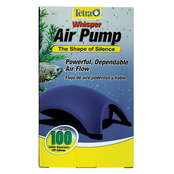 Whisper Easy to Use Air Pump for Aquariums (Non-UL),Blue