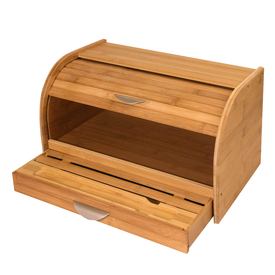 KCH-01081 Bamboo Bread Box, Bamboo