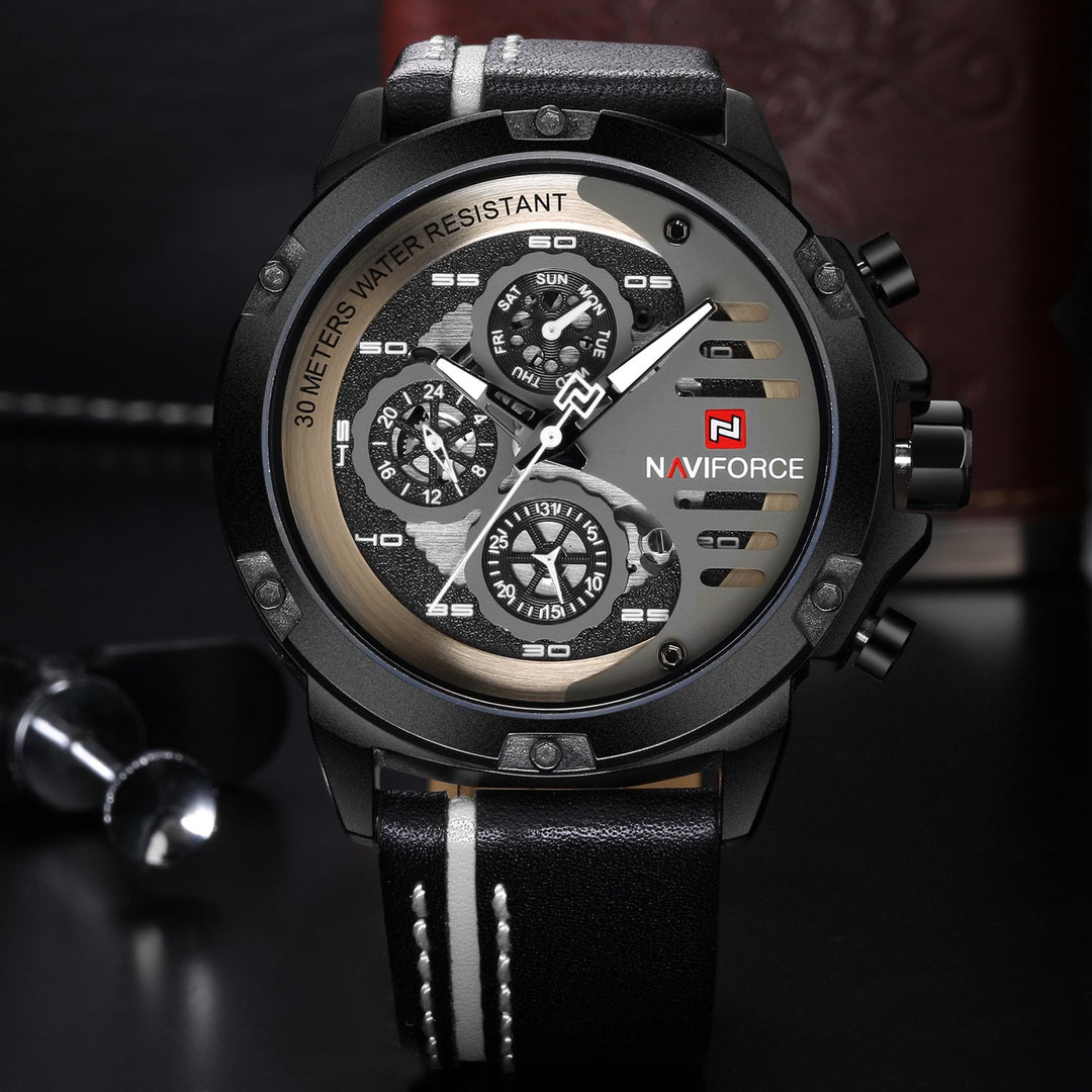 NAVIFORCE Sport Military Watches for Men Waterproof Wat