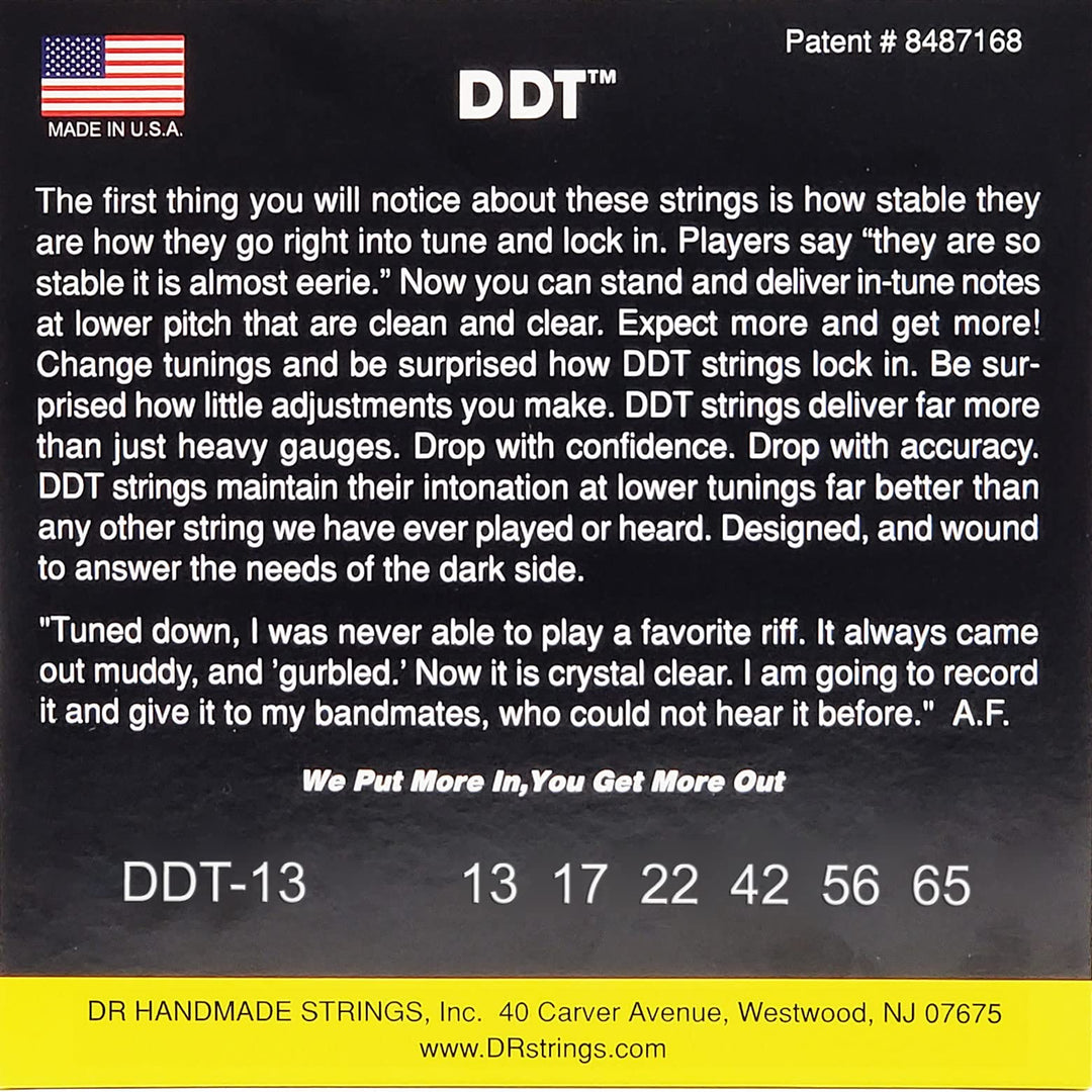 DR Strings DDT Electric Guitar Strings (DDT-13)