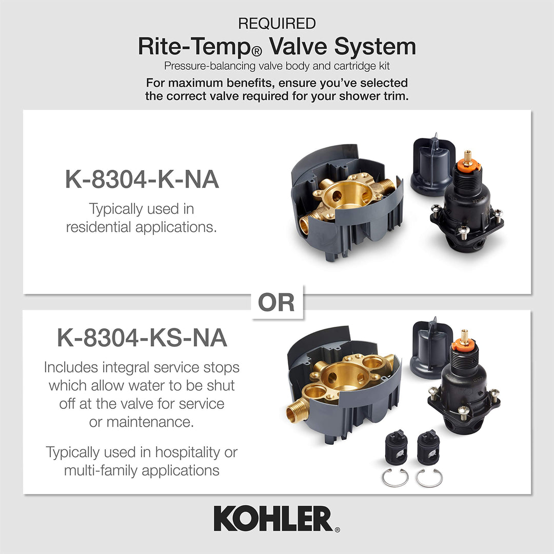 KOHLER CORALAIS VALVE TRIM-LEVER